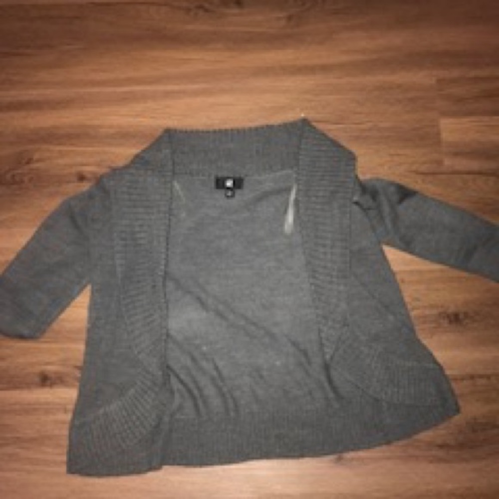 Dark gray sweater